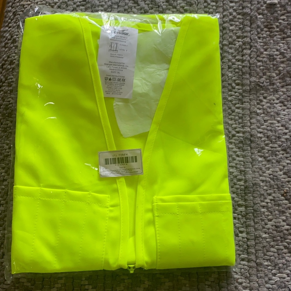 Workwear construction worker Condor 3m reflective scotchlite vest